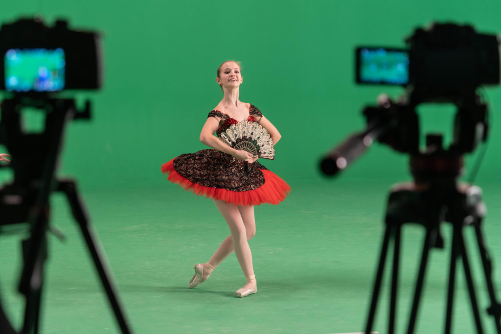 Съёмки фильм-балета на «Мосфильме»